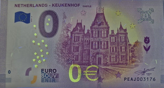 0 euro Niderlandy Keukenhof Castle 2019