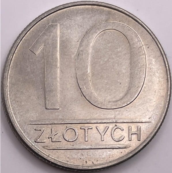 Moneta 10 zł 1987