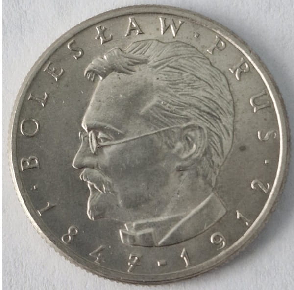 Moneta 10 złotych Bolesław Prus 1978