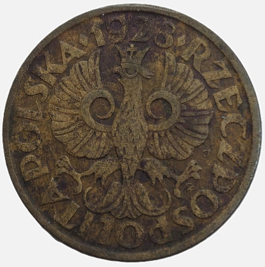 Moneta 2 grosze 1928