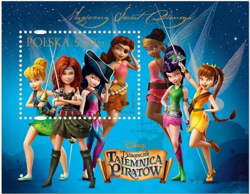 Koperta FDC Magiczny świat Disneya Dzwoneczek 2014