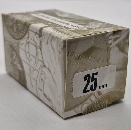 Kapsle na monety Kolekcjoner 25 mm 10 szt