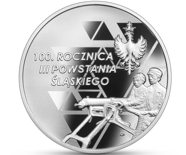 Moneta 10 zł 100 rocznica III Powstania Śląskiego 2021