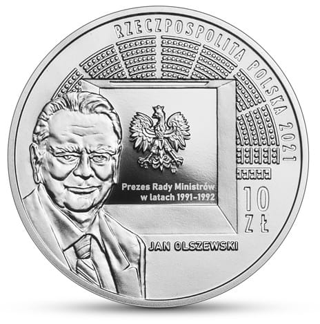 Moneta 10 zł 30-lecie Wolnych wyborów parlamentarnych 2021