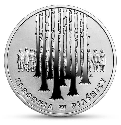Moneta 10 zł Zbrodnia w Piaśnicy 2021