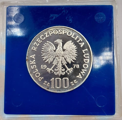 Moneta 100 zł Adam Mickiewicz 1978