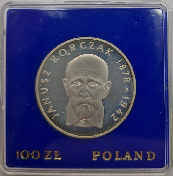 Moneta 100 zł Janusz Korczak 1978