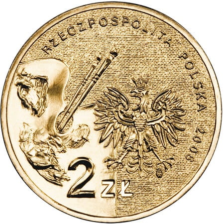 Moneta 2 zł Aleksander Gierymski 2006