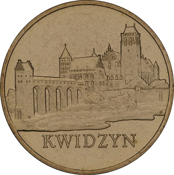 Moneta 2 zł Kwidzyn 2007