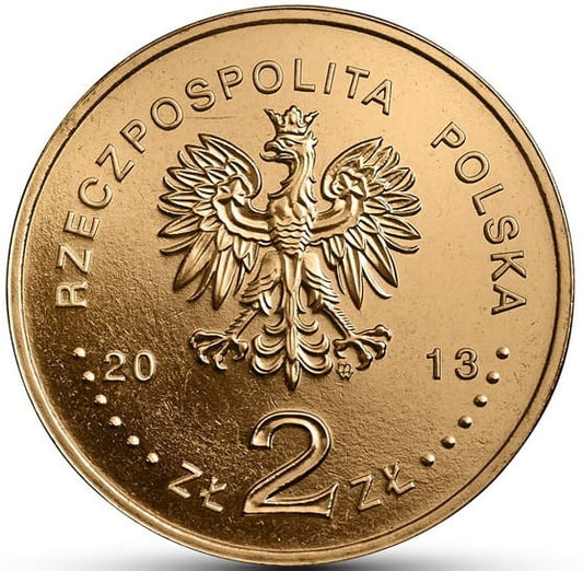 Moneta 2 zł niszczyciel rakietowy Warszawa 2013