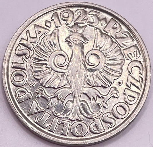 Moneta 20 groszy 1923 r. stan 1
