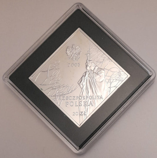 Moneta 20 zł 25-lecie Pontyfikatu Jana Pawła II 2003