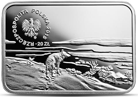 Moneta 20 zł Alfred Wierusz-Kowalski 2015 r.