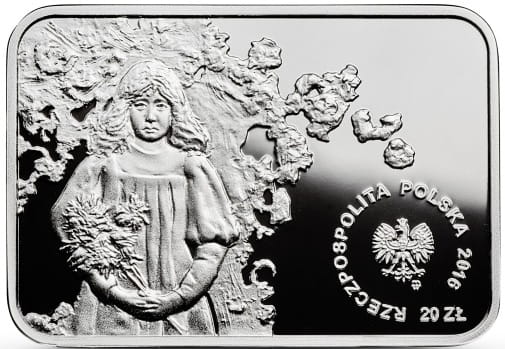 Moneta 20 zł Olga Boznańska 2016