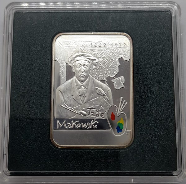 Moneta 20 zł Tadeusz Makowski 2005