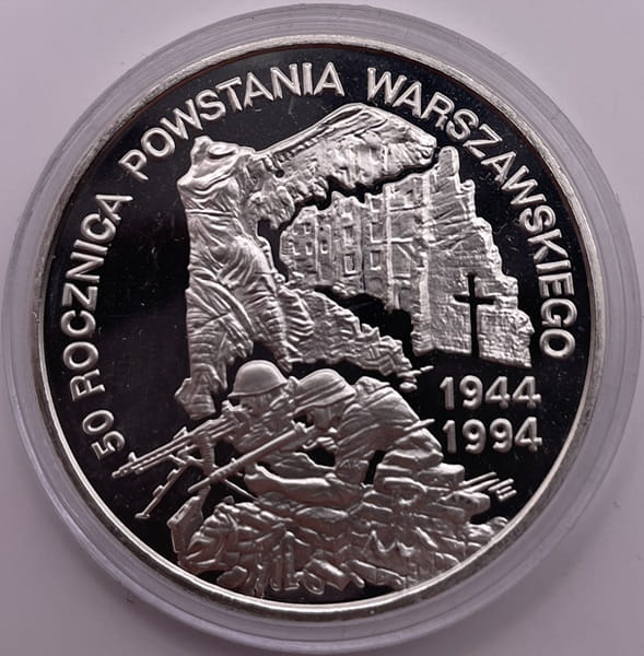 Moneta 300000 zł 50. rocz. Powstania Warszawskiego 1994 r.