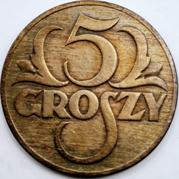 Moneta 5 groszy 1931