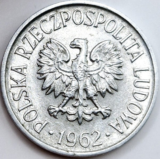 Moneta 5 groszy 1962