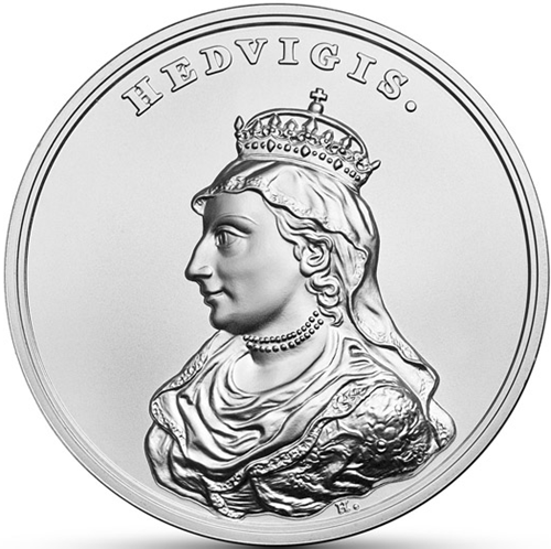 Moneta 50 zł Jadwiga Andegaweńska 2014