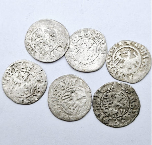 Moneta Półgrosz Jan Olbracht 1492-1501 oryginalne