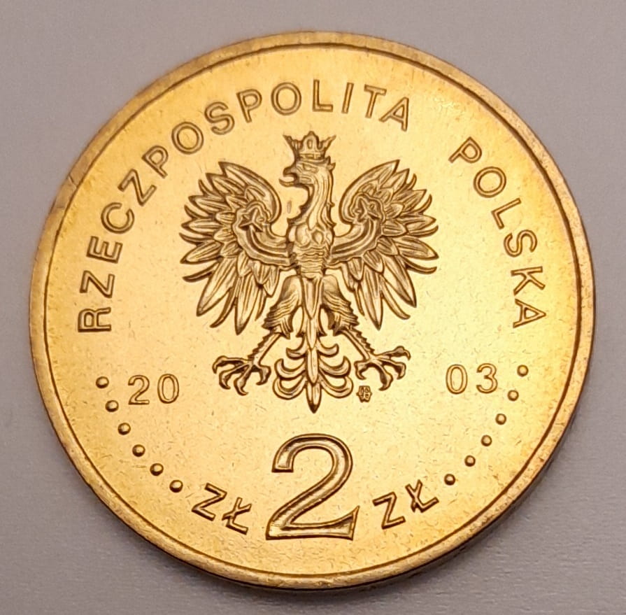 Moneta 2 zł gen Stanisław Maczek 2003