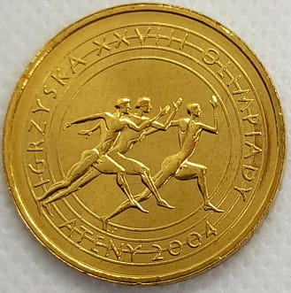 Moneta 2 zł Igrzyska Ateny 2004