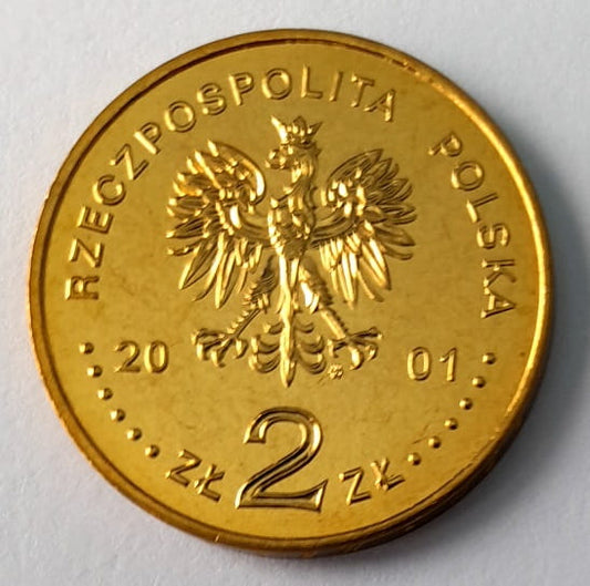 Moneta 2 zł Michał Siedlecki 2001