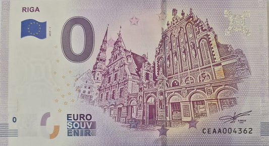 0 euro Łotwa Ryga 2019
