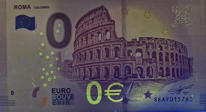 0 euro Włochy Rzym Koloseum 2019
