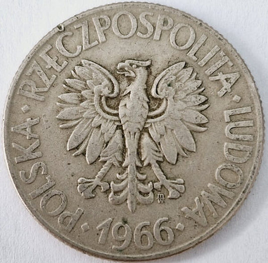 Moneta 10 zł Tadeusz Kościuszko 1966