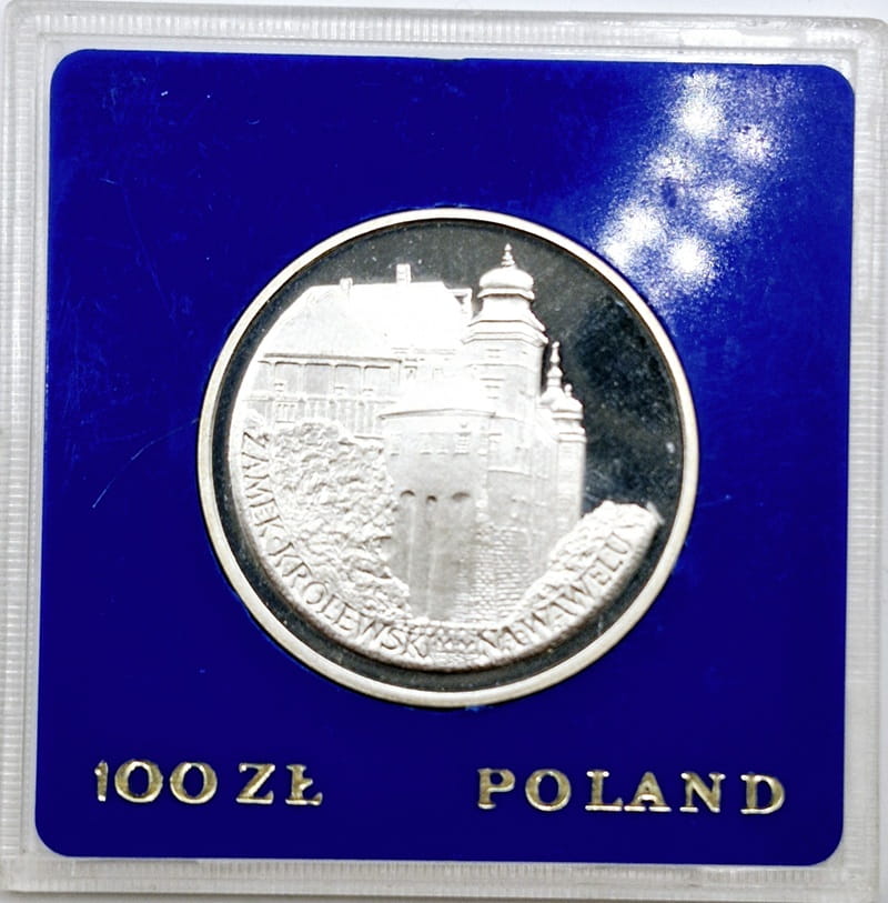 100 zł Zamek Królewski na Wawelu 1977