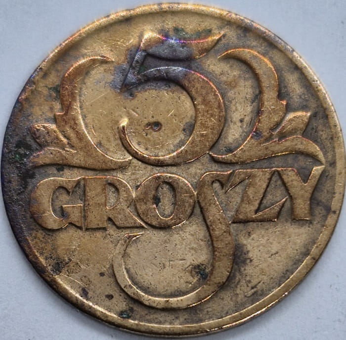Moneta 5 groszy 1925