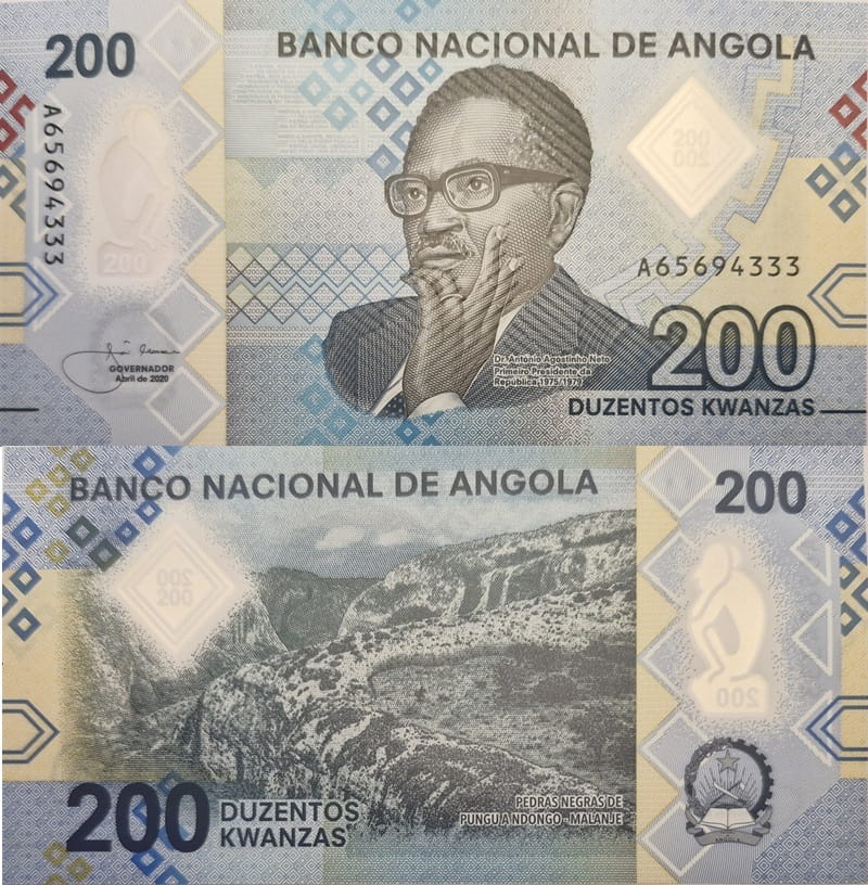 Angola banknot 200 kwanzas 2020 UNC