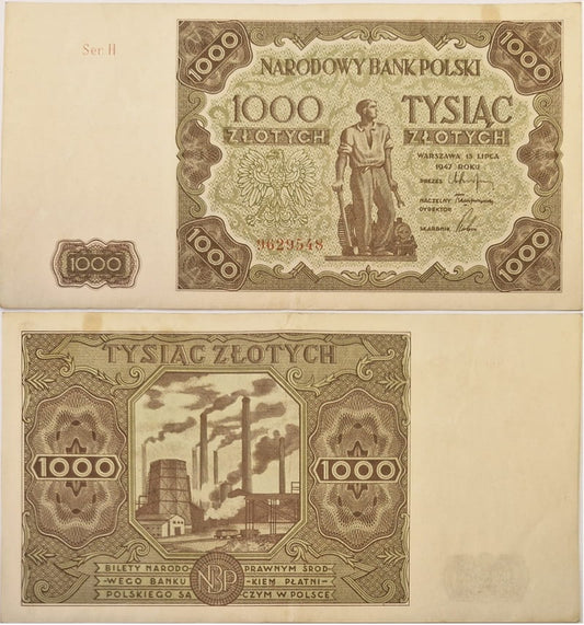 Banknot 1000 zł 1947
