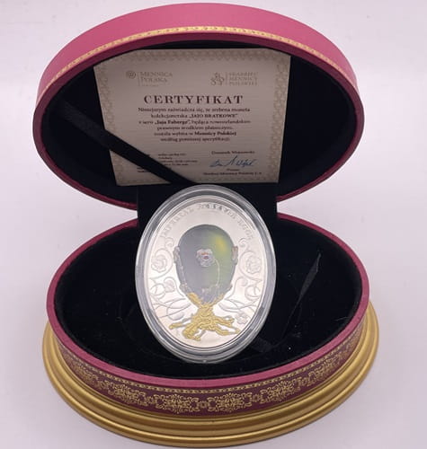 Faberge 2 dollars 2011 r. Jajo Bratkowe 111 szt.