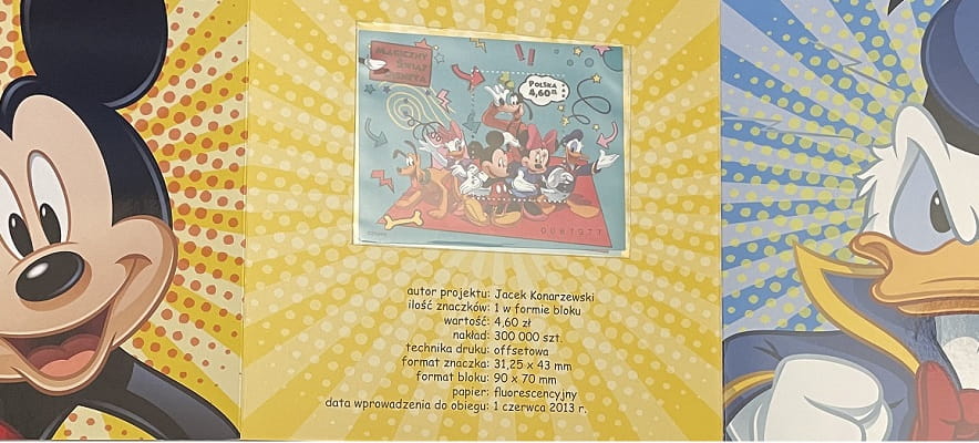 Folder Disney 20 lat w Polsce 2013 r.