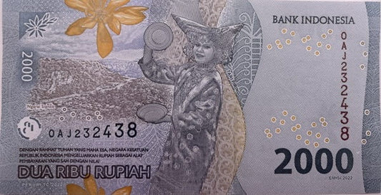 Indonezja banknot  2000 rupii 2022