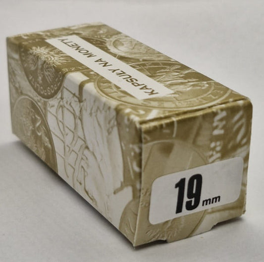 Kapsle na monety Kolekcjoner 19 mm 10 szt