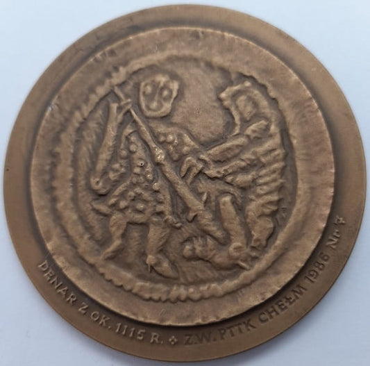 Medal Bolesław Krzywousty PTTK