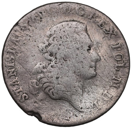 Moneta 1 złoty 1767 FS S.A. Poniatowski