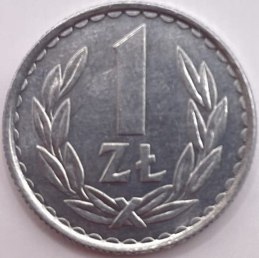 Moneta 1 złoty 1985 stan 1