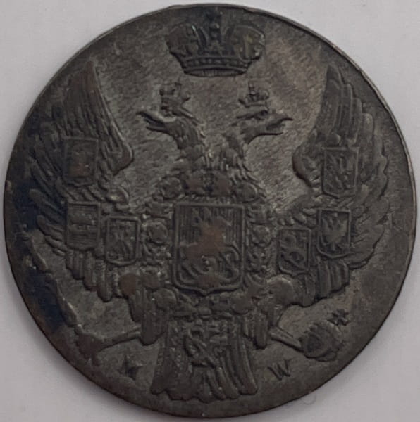 Moneta 10 groszy Warszawa MW 1840 r. stan 3 /1