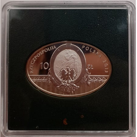 Moneta 10 zł 100 lat teatru polskiego w Warszawie 2013
