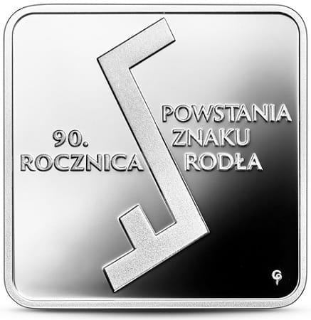 Moneta 10 zł 90 rocznica powstania znaku Rodła 2022