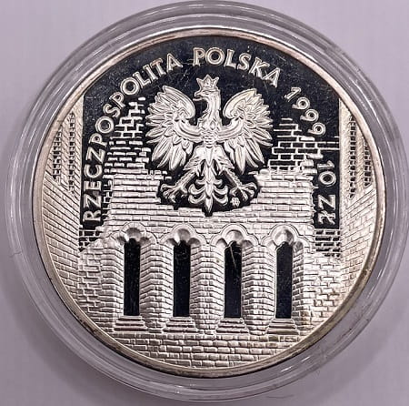 Moneta 10 zł Jan Łaski 1999