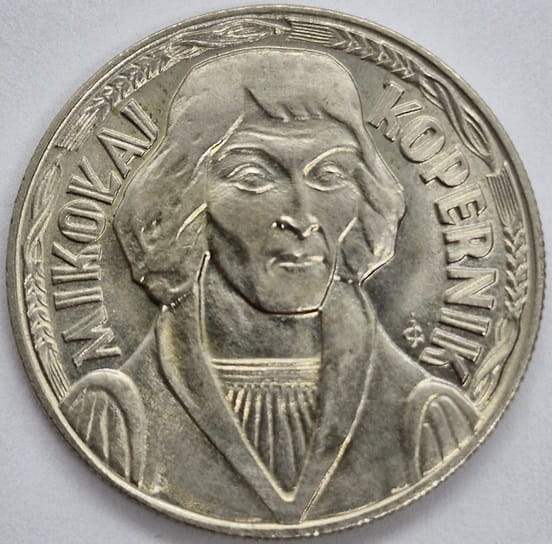Moneta 10 zł Mikołaj Kopernik 1969