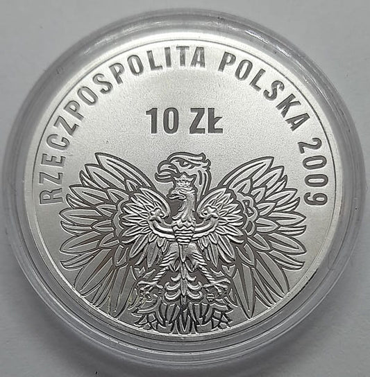 Moneta 10 zł Polska droga do wolności wybory 1989 2009 r.