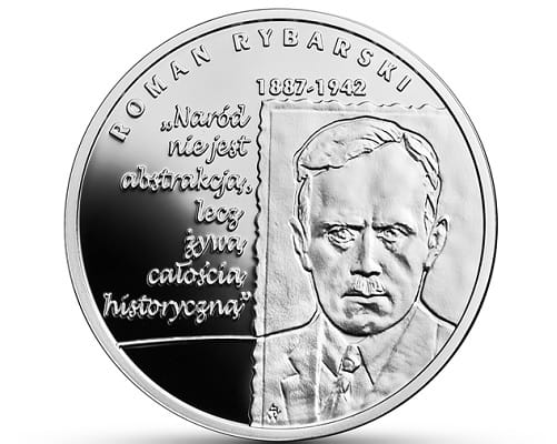Moneta 10 zł Roman Rybarski 2019