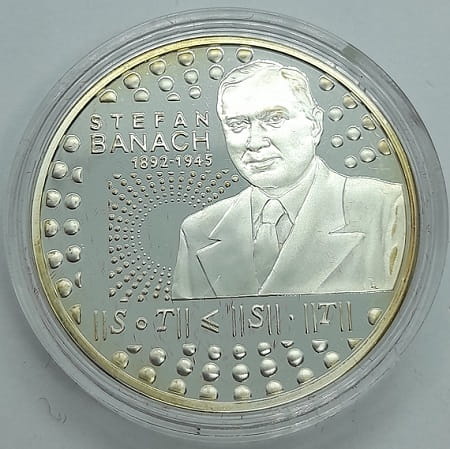 Moneta 10 zł Stefan Banach 2012