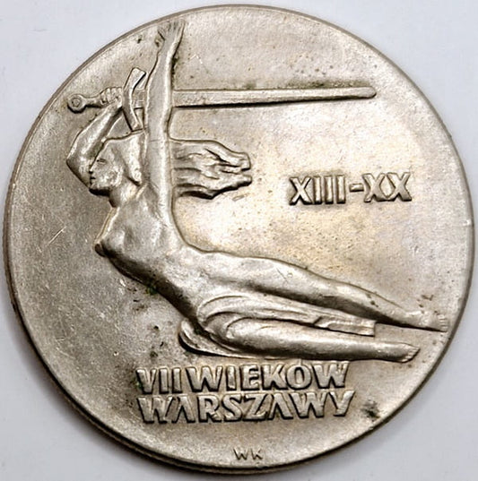 Moneta 10 zł 1965 Warszawska Nike